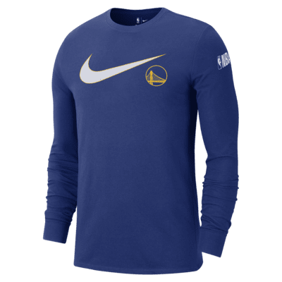 Nike Men’s NBA Golden State Warriors Dri-Fit Long Sleeve T-Shirt sold Size Small